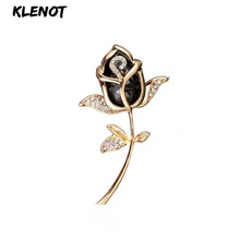 Романтические броши в форме цветка розы для женщин, стразы, брошь на булавке, цветочный цветок, брошь, украшение, свадьба, любовь, ювелирные изделия на День святого Валентина