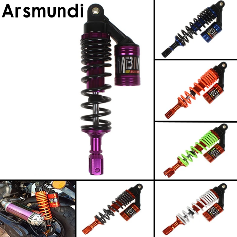 Universal 12.5" 320mm Motorcycle Nitrogen Air Shock Absorber Rear