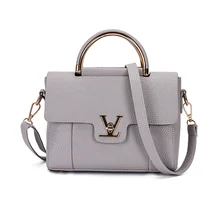 2016 font b Women b font V Letters Saffiano font b handbags b font font b