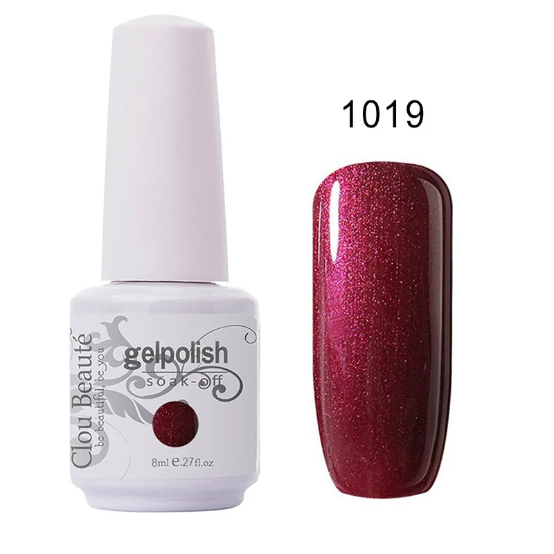 Гель лак для ногтей clou beaute 8 мл 85 цветов Профессиональный Nagellack Полупостоянный