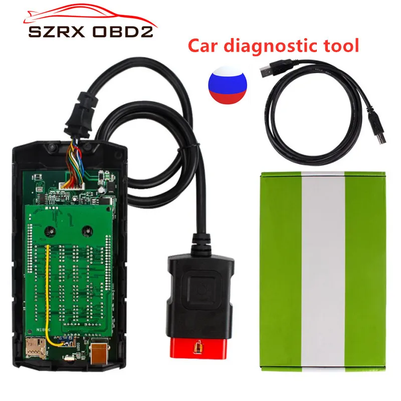 

2019 Best Price OBD2 Auto Code Scanner Code Reader USB/Bluetooth OBD Diagnostic Tool 2015 R3 2016 R1 keygen for Cars and Trucks