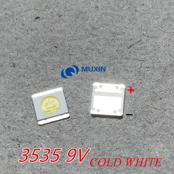 

200pcs/lot For SHARP LED TV Application LCD Backlight for TV LED Backlight 1W 9V 3535 3537 Cool white