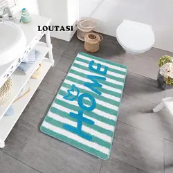 LOUTASI коврик для ванной из микрофибры коврик Ванная комната коврики для ванной мягкий Ванная комната ковер Впитывающий Коврик для ванной
