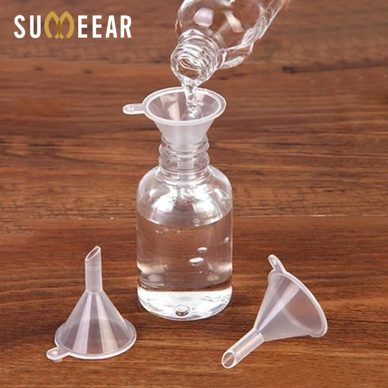

1pc/ 10/20 Pcs/lot Plastic Small Funnels For Perfume Liquid Essential Oil Filling Empty Bottle Tool Filling Empty Bottle Packing