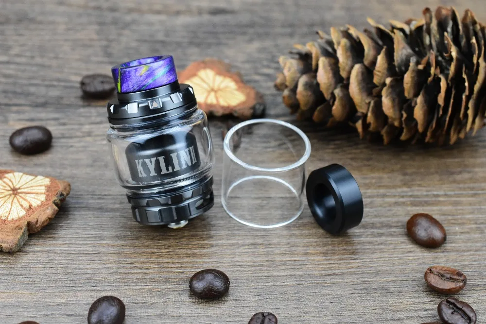 Оригинальный Vandy Vape Kylin V2 RTA 3 мл/5 мл Поддержка одной/двойной катушки обновлен от