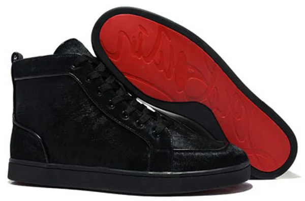 red sole shoes mens