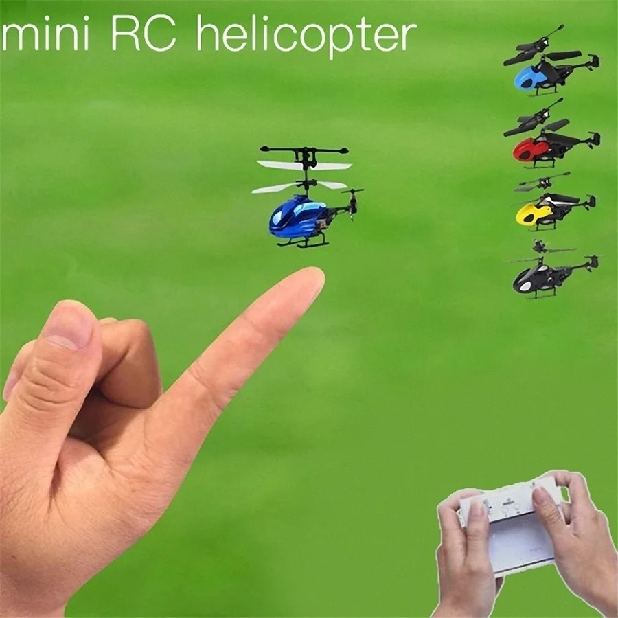 

2CH Shatterproof RC Mini Pocket Helicopter RC Drone Mode2 Helicopter UAV Electric Toys for Children Gift Mini Drone Toys