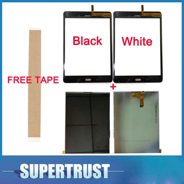 For Samsung Galaxy Tab A 8.0 SM-T355 T355 SM-T350 LCD Display Touch Screen Sensor Digitize Separately Black Color with Tape | Мобильные