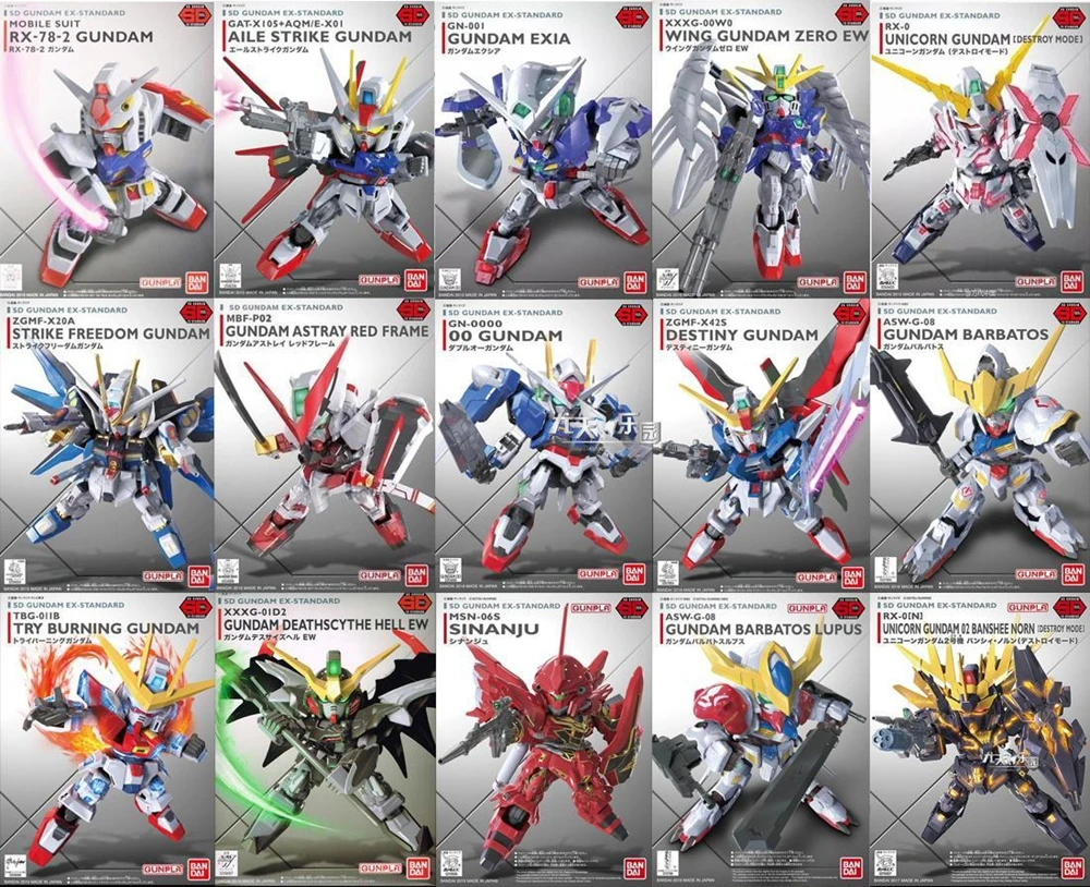 WSTXBD BANDAI SD Gundam BB Original EX 