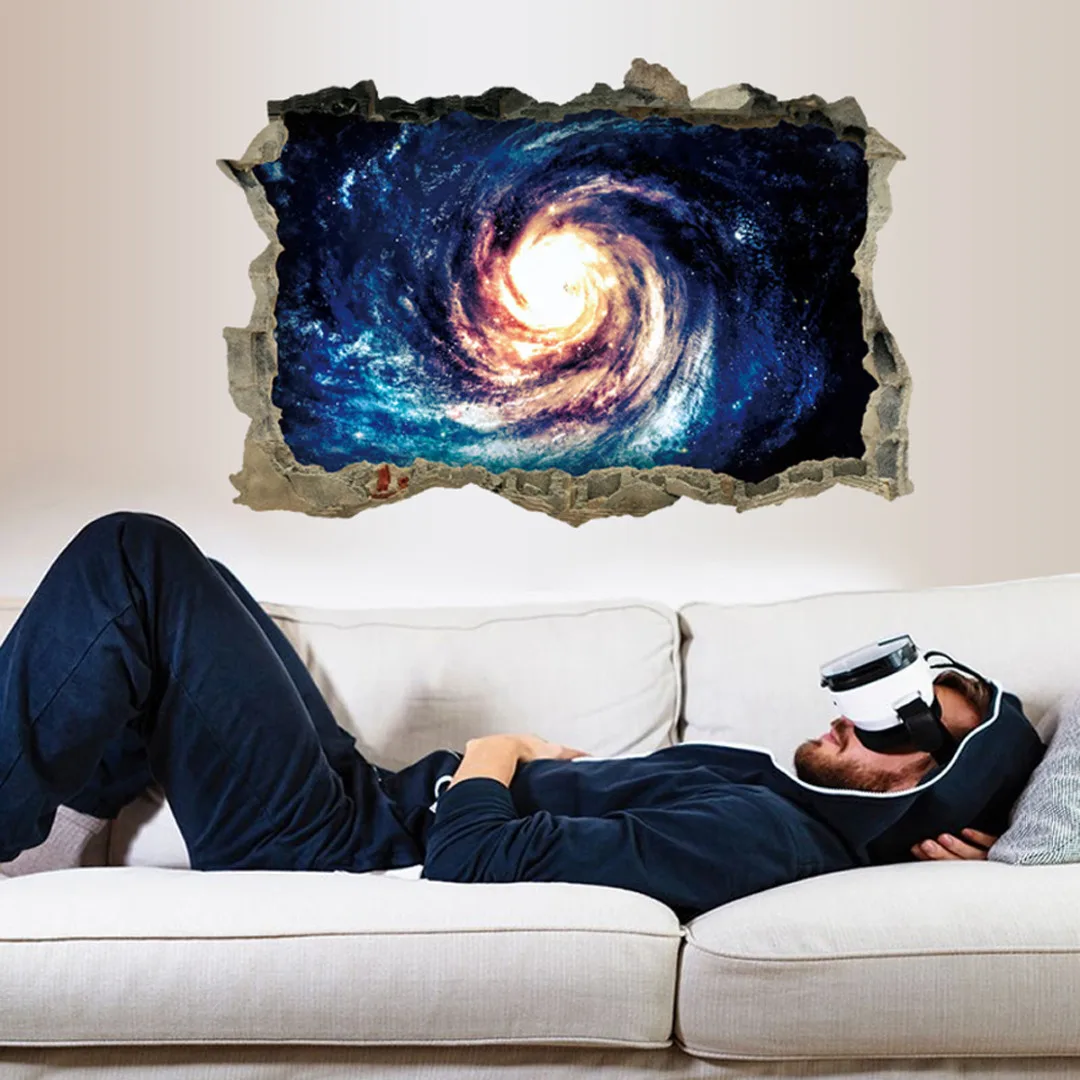3D  DIY Vinyl Removable Star Series Floor Wall Sticker Mural Decals Art Room Decor 2019  Newest