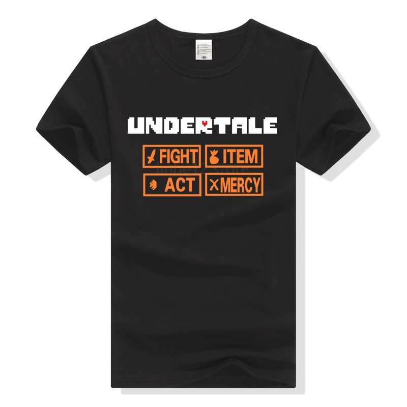 Undertale T Shirt Game T-Shirt Men men Tshirt Clothing Unisex Fashion Tee 2019