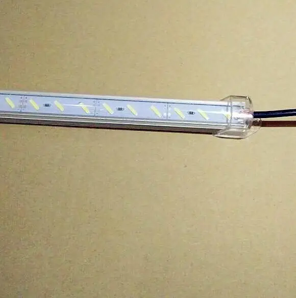 50 см 8520 SMD u-образный 36 светодиодный светильник 12 DC алюминиевый сплав оболочки полосы жесткий светильник для шкафа
