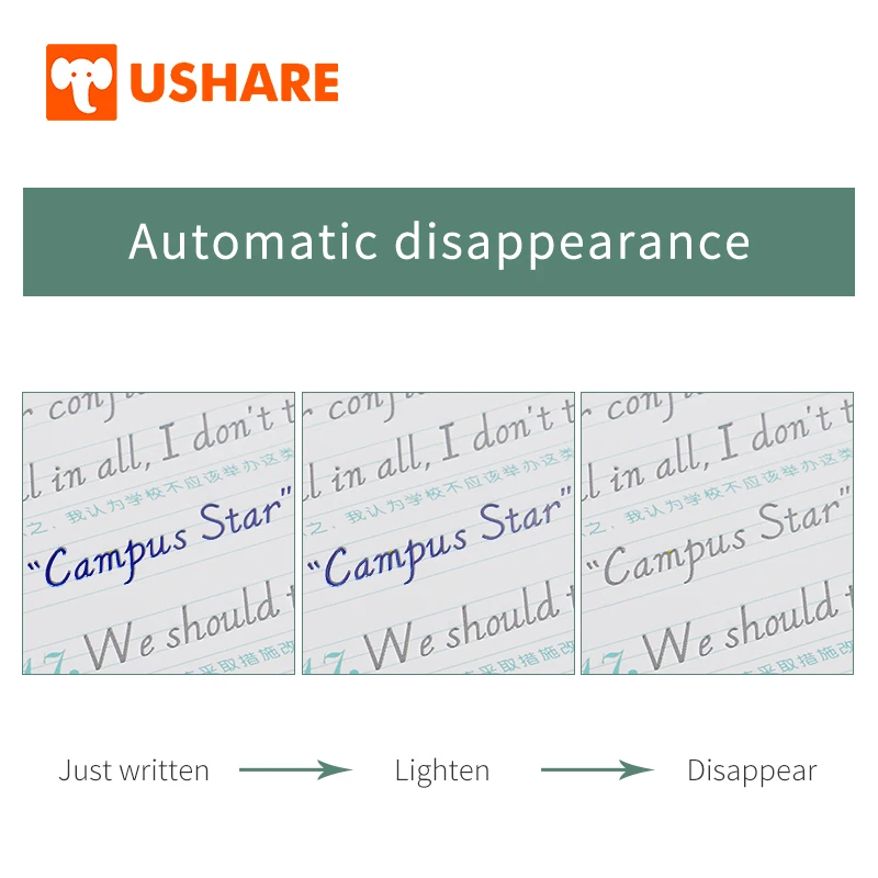 USHARE школьная записная книжка для каллиграфии 3 шт./компл. английская детей