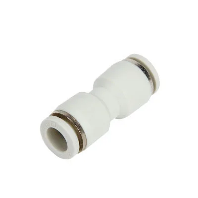 

Free shipping Pneumatic connector, white series, straight through PU-4 68101216 plastic straight through quick connector.