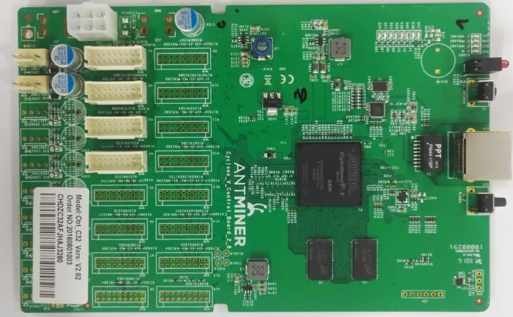 free shipping Antminer S9 Data circuit board S9 control board bitcoin miner Parts S9 Dashboard antminer