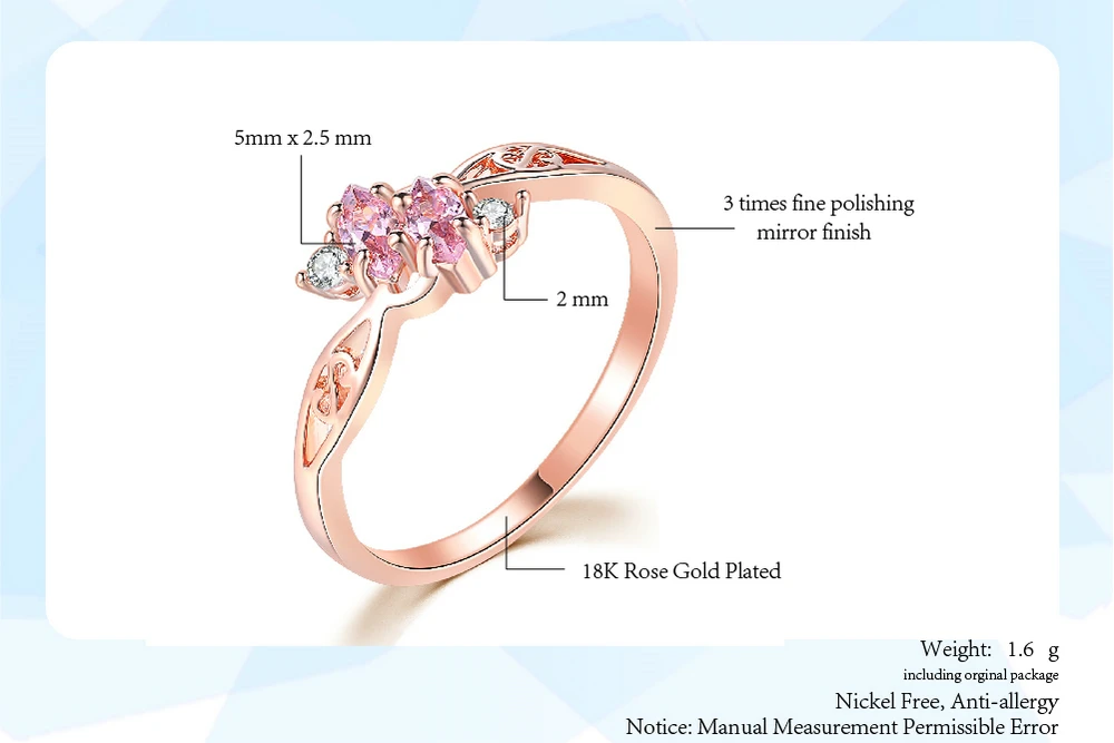 ZHOUYANG кольцо для женщин, элегантный стиль, 3 цвета, CZ кристалл, выдалбливают розовые, золотые, серебряные, модные украшения для помолвки R671 R777