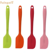 4 шт термостойкие гибкие силиконовые шпатели лопатка для торта скребка выпечки Scr 171029