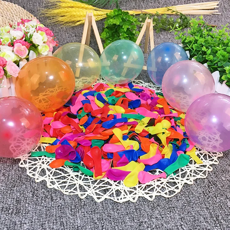 50 шт водяных шаров с запасными комплектами, латексные водяные бомбы воздушные шары бои игры-Лето Всплеск развлечения для детей и взрослых
