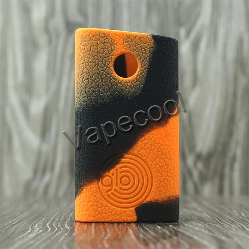 Vape GLO mod Japen, электронная сигарета, декоративный защитный резиновый силиконовый чехол, защитный чехол, наклейка - Color: black orange
