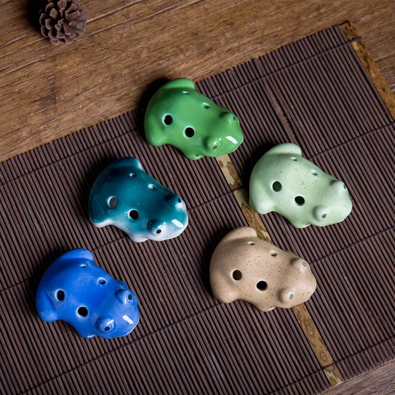 Маленькая лягушка моделирование 6 Kong Xiaotao флейта милые животные моделирование киосков