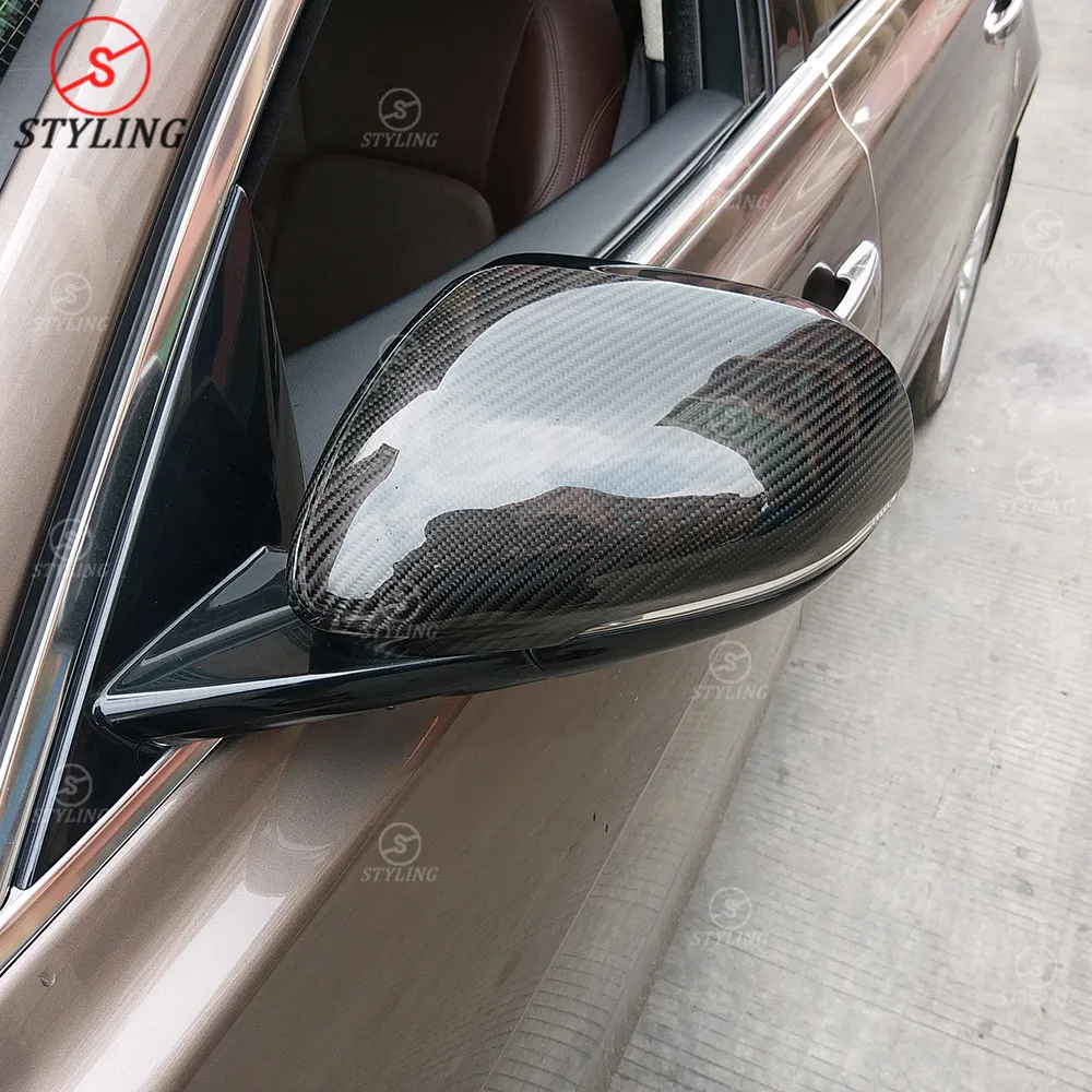 XK боковые зеркала автомобиля крышка для Jaguar XF XE XJ XKR углеродного зеркало заднего вида чехол 2010 2011 2012 2013