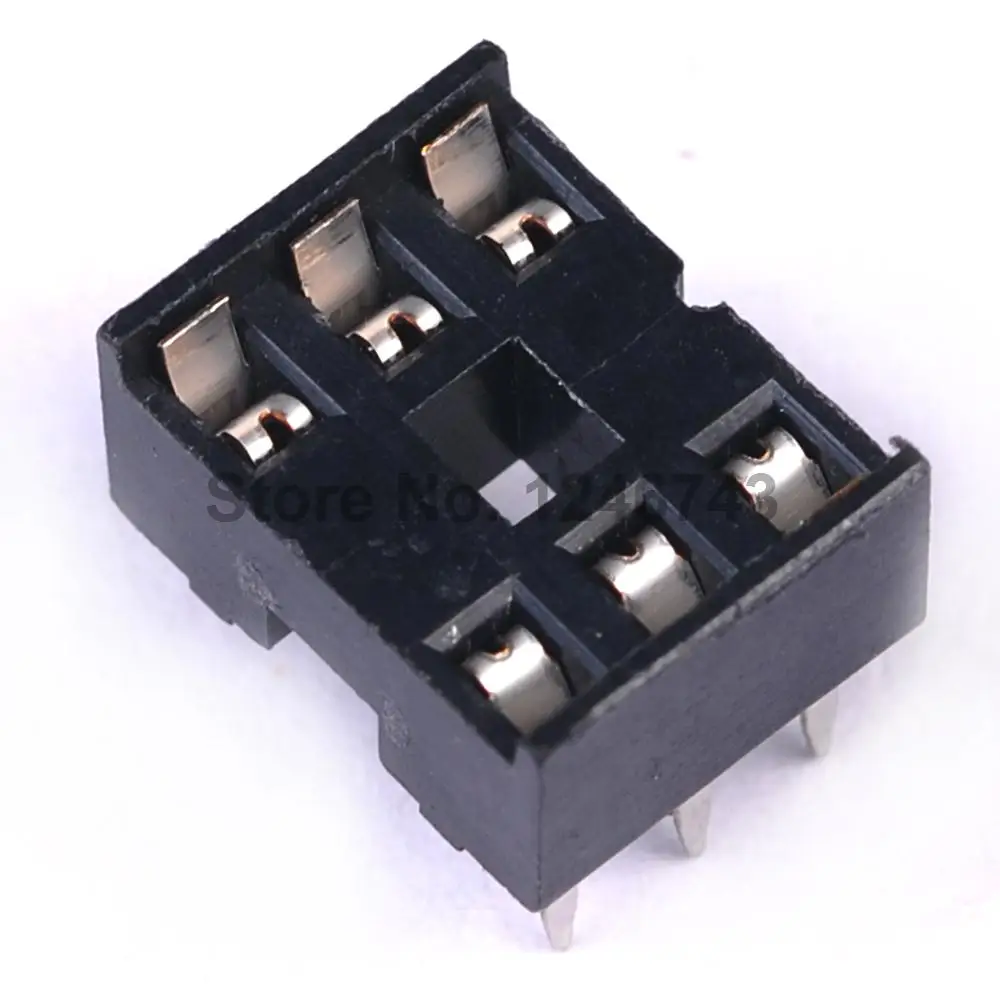

10PCS 6P IC Socket 6PIC Socket Integrated Chip Socket