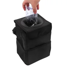 Водонепроницаемый мусорник в автомобиль боковой карман крышка мусорный мешок мусор висячий контейнер для мусора хранения держатель для мусора