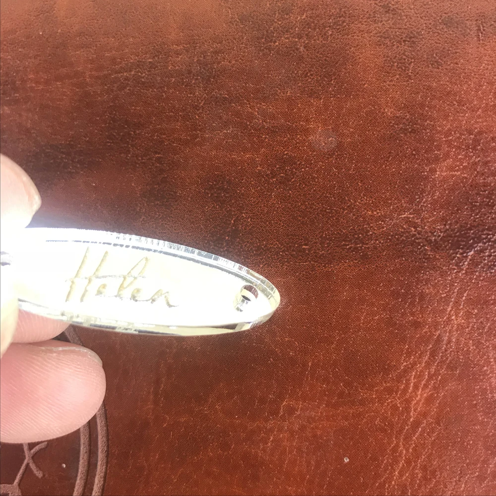 Personalized acrylic tag,clothing tag,sewing on oval labels tags,crochet  hatsglovesbag,Custom labels for handmade products
