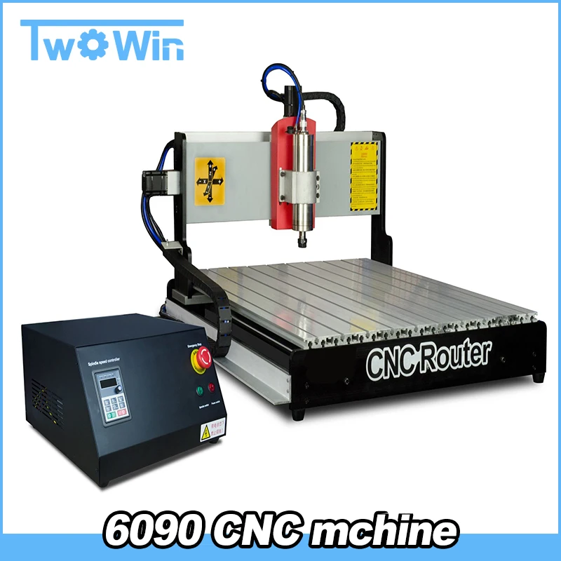 

1.5kw CNC 6090 220v 3-axis CNC Router Engraver Engraving Milling Drilling Cutting Machine and Milling Machine