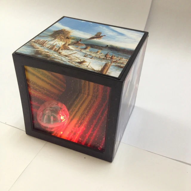 Decorations Funny Gadgets Flash Light Up Magic Box Piggy Decorations Funny Gadgets Flash Light Up Magic Box Piggy Bank Close Trick Money