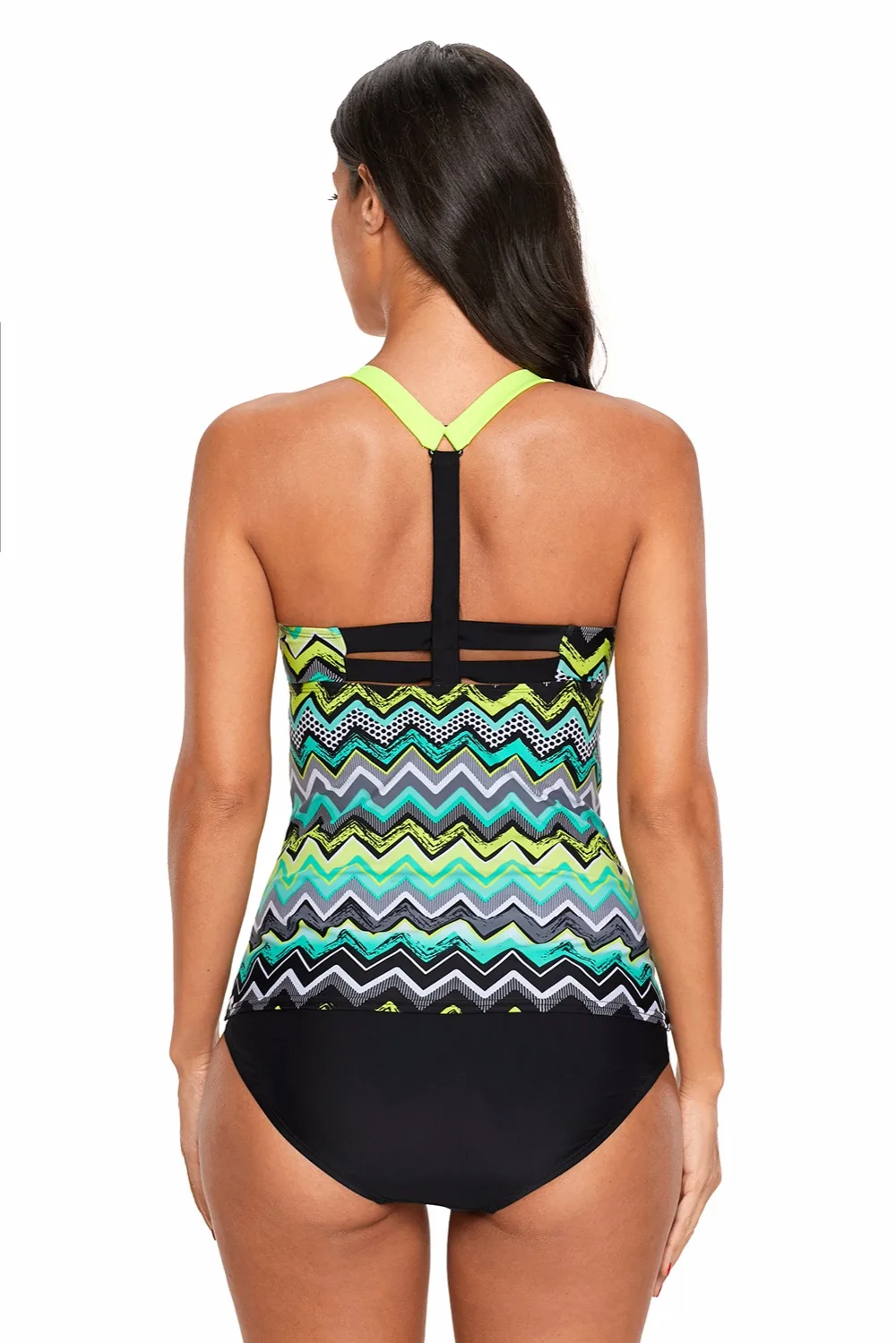 Green-Yellow-Zigzag-Print-Y-Back-Tankini-Top-LC410603-9-2