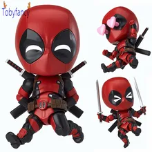 

Deadpool Action Figure Nendoroid Wade Winston 100mm PVC Orechan Editio Anime Deadpool X-men Collectible Model Toy Superhero
