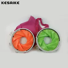 KESAIKE EVA холст ведро Складное ведро Портативный Кемпинг Пешие Прогулки рыболовные снасти инструменты для хранения Оранжевый диаметр 18,5 см 7 дюймов