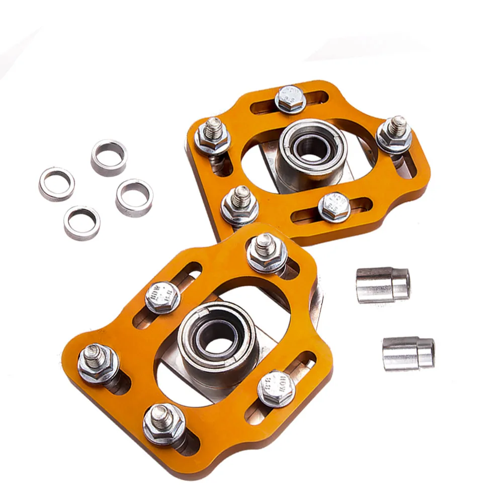 Fit 79-89 Ford Mustang передние камберские колесики Пластины Комплект для выравнивания