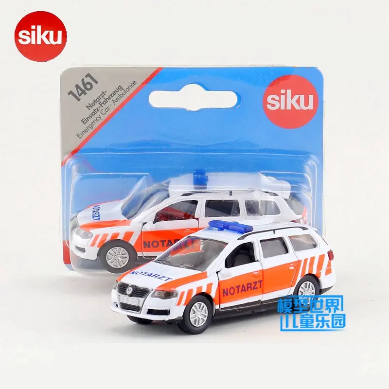 

Free Shipping/Siku 1461 Toy/Diecast Metal Model/1:55 Scale/Volkswagen Passat Ambulance Car/Educational Collection/Gift/Kid/Small