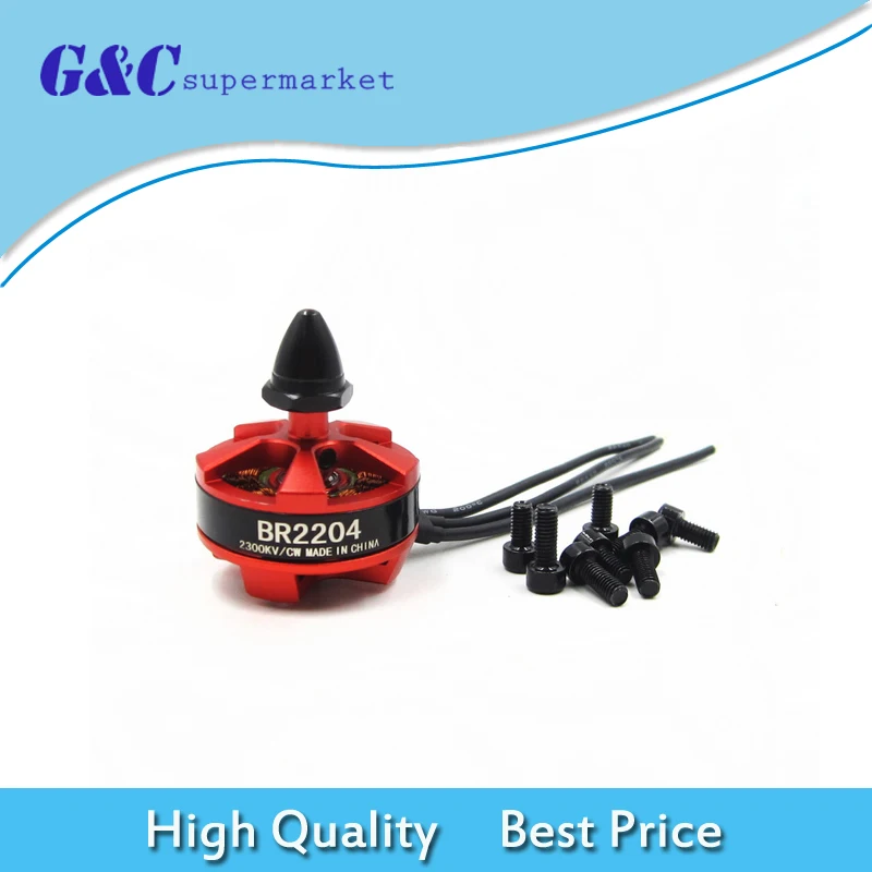 

2204 BR2204 2300KV 2-3S Brushless Motor CW For QAV250 ZMR250 260 280 Racing RC Drones FPV Quadcopter