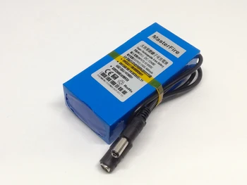 

MasterFire New Portable Super 12v 4800mah Rechargeable Li-ion Battery Batteries Pack For Security CCTV Camera Free Shipping