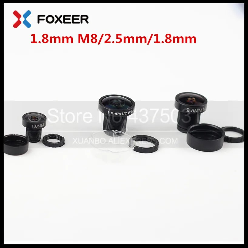 Новый 100% Оригинальный Foxeer Сменный объектив камеры 1 8 мм M8 объектив/5MP 2 5