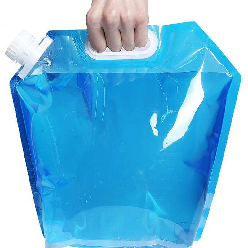 

Outdoor 5L\10L Collapsible Camping Emergency Survival Water Storage Carrier Bag Supply Outdoor Emergency Kit Safety DLY002