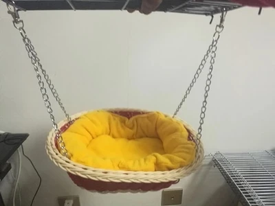 Подвесной гамак качели из белки Шиншиллы игрушка для домашних животных|Клетки| |