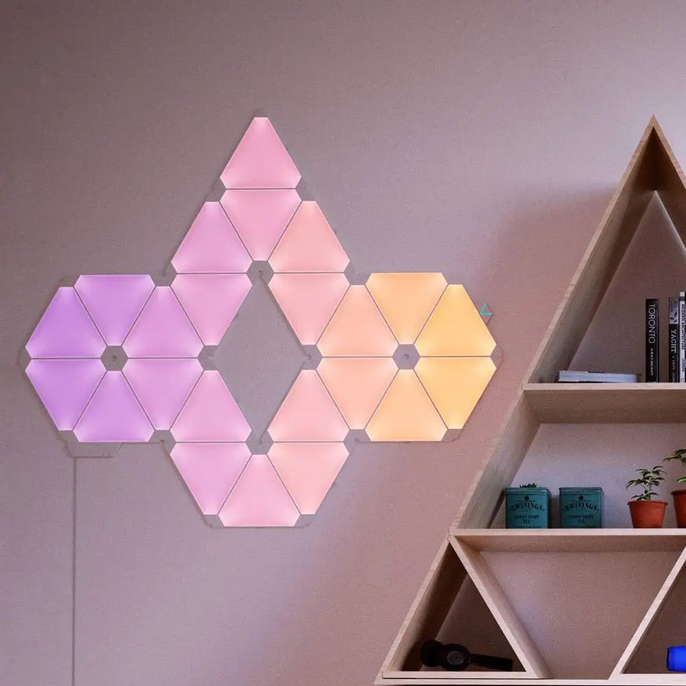 Xiaomi Nanoleaf полноцветный умный переменный нечетный светильник, доска для тарелок, романтический светильник ing Room, модные вечерние платья на день рождения, управление приложением