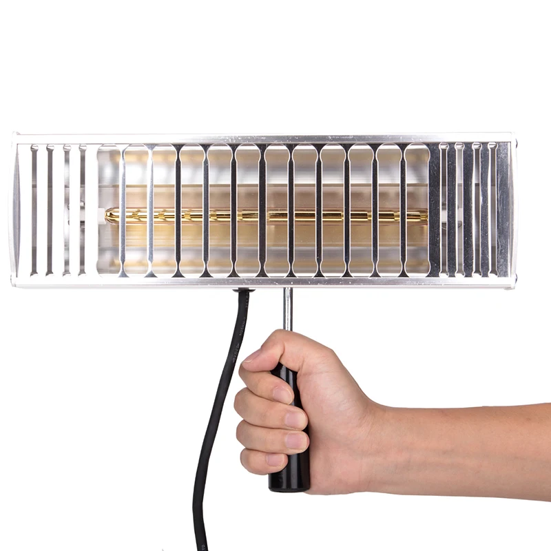 

1000W Hand Held Infrared Spray Paint Heating Curing Lamp Baking Booth Heater Car Painting Equipment The Lamp of The Lacquer 220V