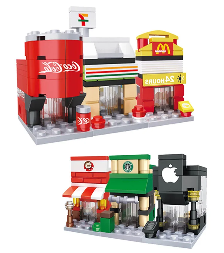 City Mini Street 3D Model legoe (10)