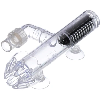 

Acrylic Aquarium Surface Protein Skimmer Oil Filter for Fish Tank Water Plant Pistil Floating Head Design