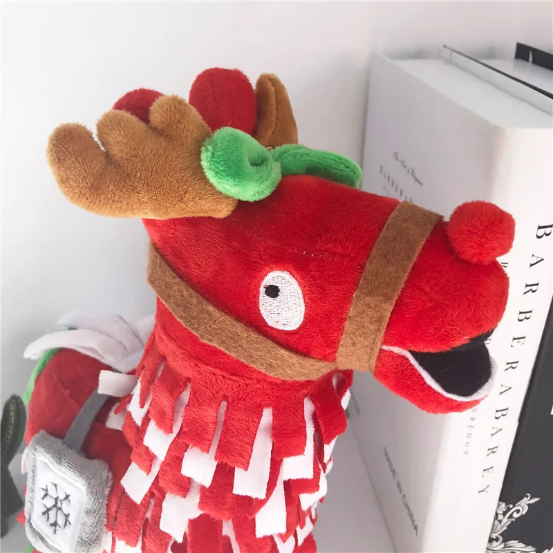 Game Stash Llama Plush Toys Cuddle Team Leader Pink Bear Stuffed Animal Dolls Christmas Stash Alpaca Rainbow Horse Doll Gift (61)