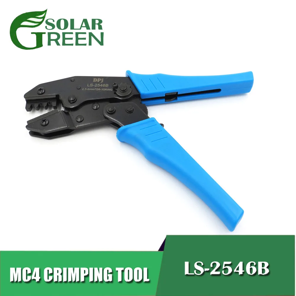 

LS2546B Solar Panel Crimping tool for MC4 connector 2.5 4 6.0 mm2 solar cable Crimp tools DIY plug tool connect pliers LS-2546B
