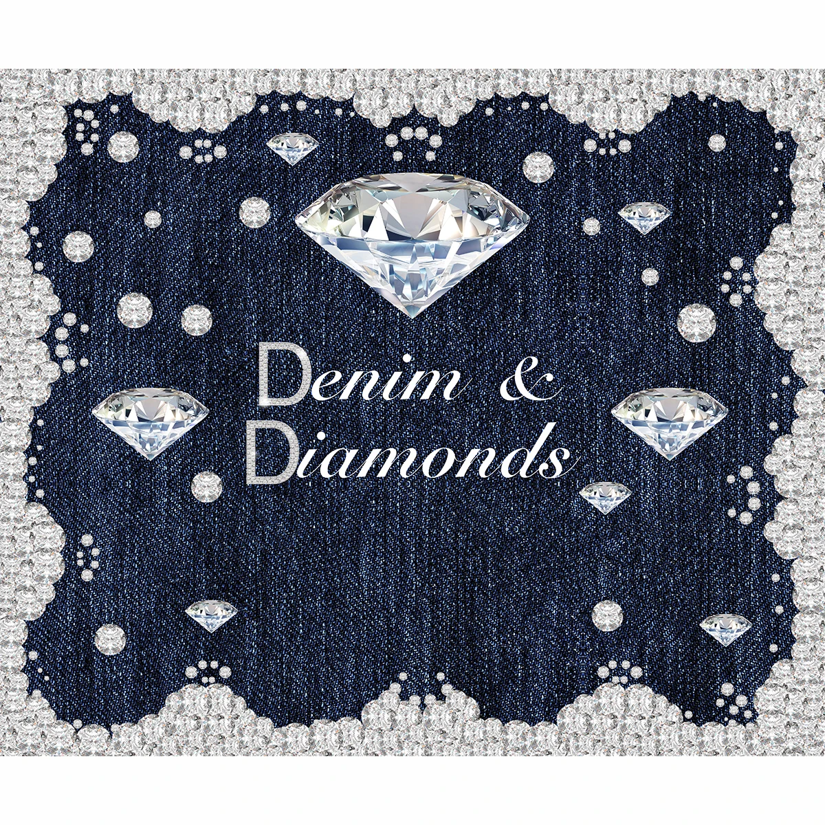 denim and diamonds theme party attire