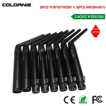 DHL 2,4 ГГц беспроводной DMX512 передатчик/приемник для светомузыка, DMX контроллер длинные Профессиональный DJ оборудование