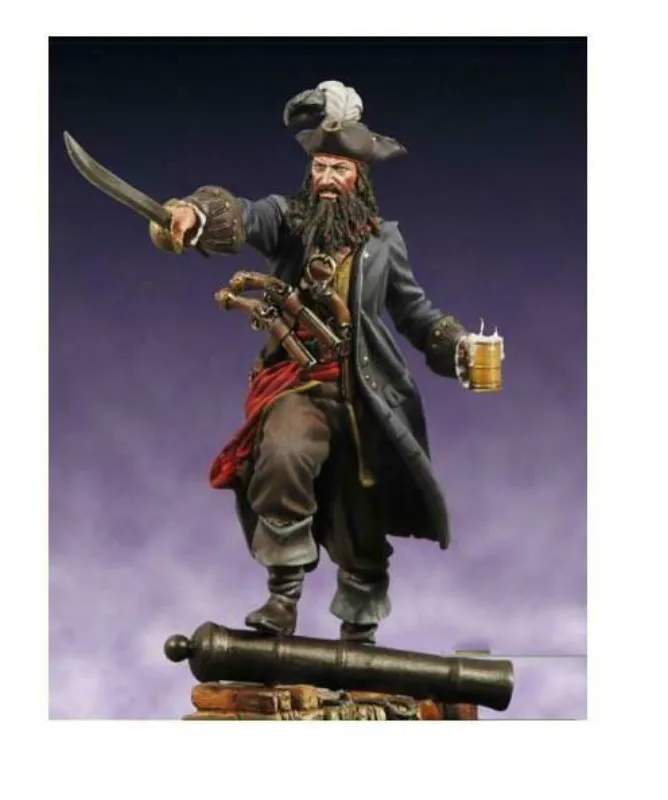 

75mm Scale Resin Figure Model Kit Ancient Warrior Static Modeling Assembling DIY Toys Hobby Tools Creative Gift 3084KK