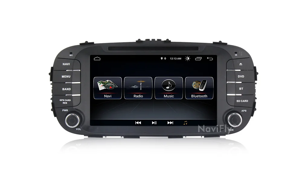 Sale Android 9.1 Car dvd radio For Kia Soul 2014 2015 2016 2017 Multimedia video Player Car Stereo Headunit WIFI RDS FM SD HD1024*600 14